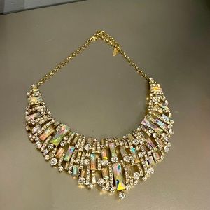 Crystal statement necklace